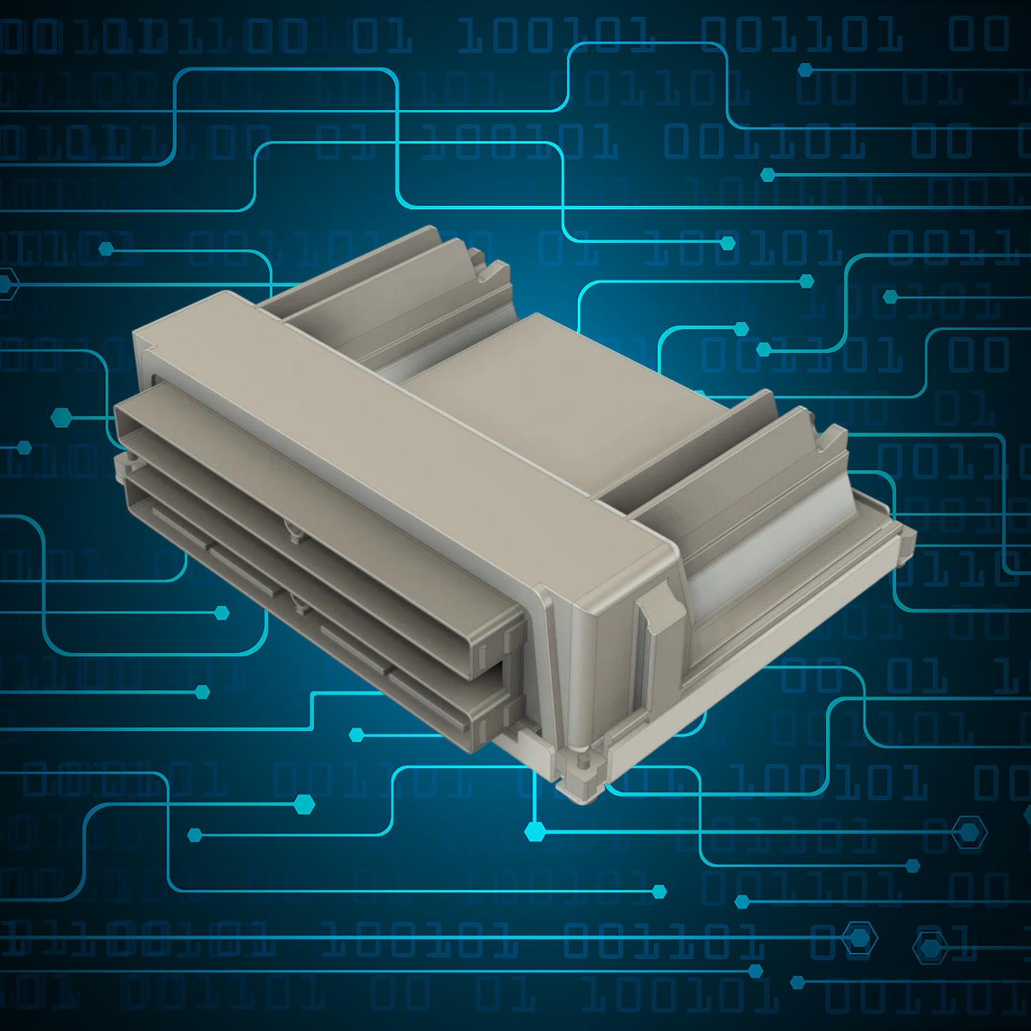 E54 ECM with Circuit Board Background