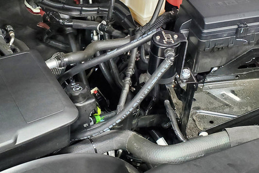 J&L Oil Separator 3.0 Driver Side (2020-2021 Chevy Silverado/ GMC Sierra 2500/3500 6.6L GAS)