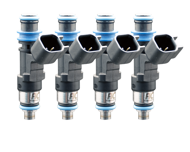 Four Cylinder 525cc Custom Injector Set (isc-0525h-4)