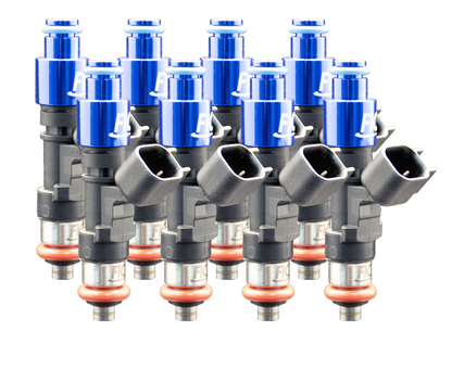 Eight Cylinder 650cc Custom Injector Set (isc-0650h-8)