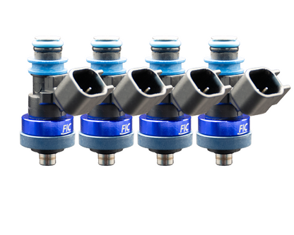 Four Cylinder 0660cc Custom Injector Set (38mm height only) (isc-0660h-sp-4)