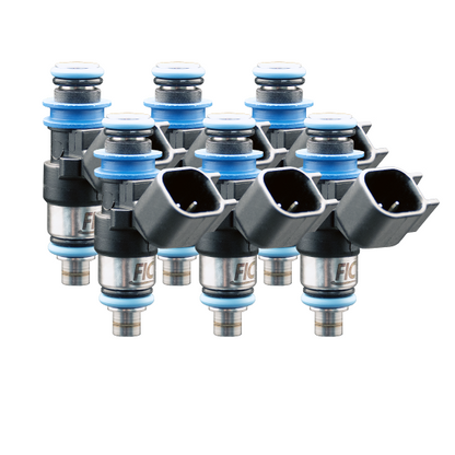 Six Cylinder 1000cc SHORT Custom Injector Set (isc-1000h-short-6)