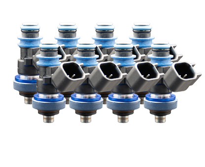 Eight Cylinder 1000cc SHORT Custom Injector Set (isc-1000h-short-8)
