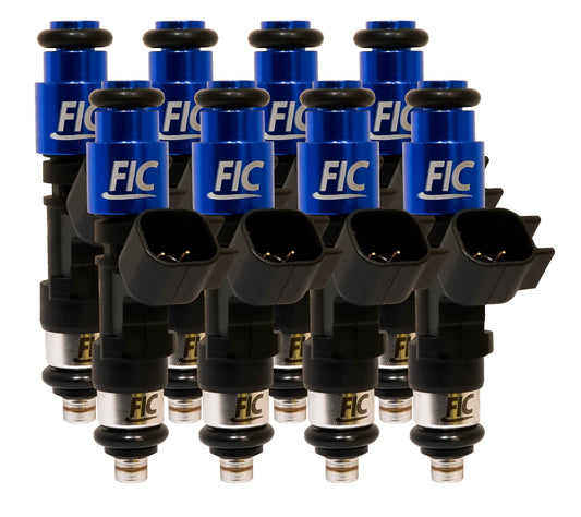 1000cc (100 lbs/hr at OE 58 PSI fuel pressure) FIC Fuel Injector Clinic Injector Set for Dodge 5.2L (2000-2001), 5.9L (2000-2003), 4.7L (2002-2007), 6.4L (2014 - present) (High-Z)(IS155-1000H)