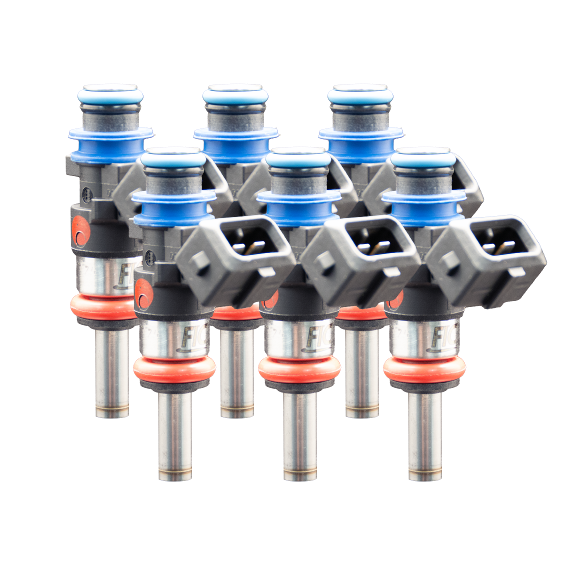 Six Cylinder 1200cc Custom Injector Set (isc-1200h-6)