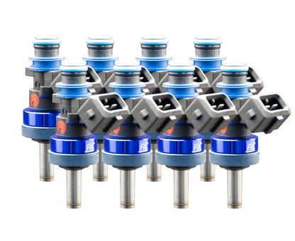 Eight Cylinder 1200cc Custom Injector Set (isc-1200h-8)