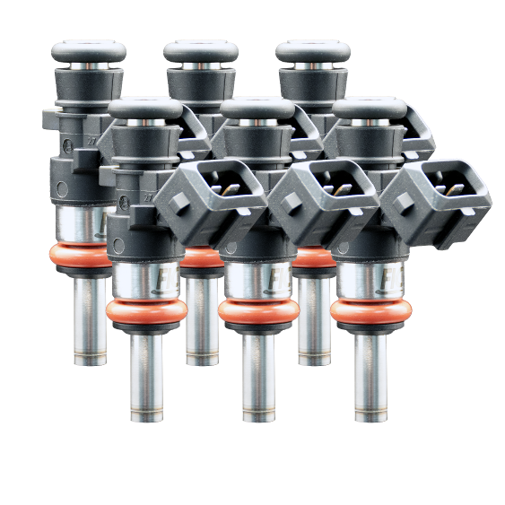 Six Cylinder 1200cc Custom Injector Set (isc-1200h-6)