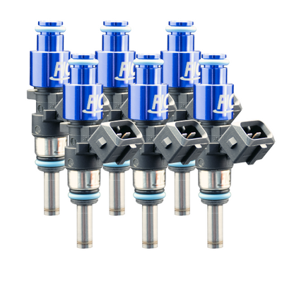 Six Cylinder 1200cc Custom Injector Set (isc-1200h-6)