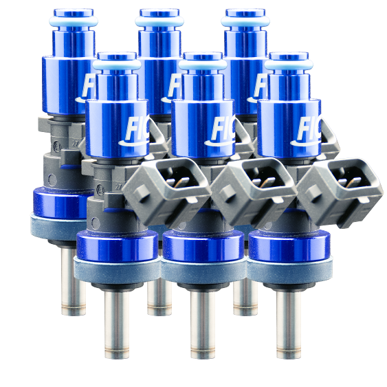 Six Cylinder 1200cc Custom Injector Set (isc-1200h-6)