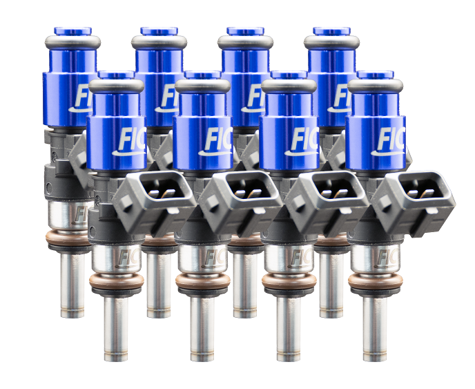Eight Cylinder 1200cc Custom Injector Set (isc-1200h-8)