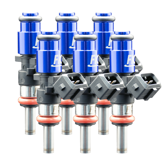 Six Cylinder 1200cc Custom Injector Set (isc-1200h-6)