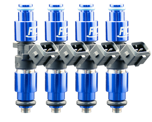 Four Cylinder 1200cc Custom Injector Set (isc-1200h-4)