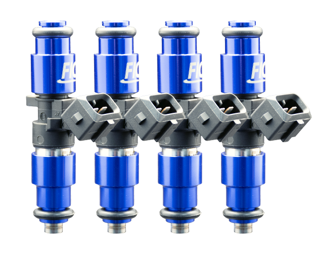 Four Cylinder 1200cc Custom Injector Set (isc-1200h-4)