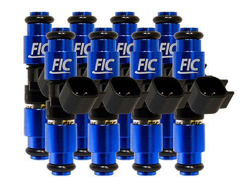 1650cc (180 lbs/hr at OE 58 PSI fuel pressure) FIC Fuel Injector Clinic Injector Set for Dodge 5.2L (2000-2001), 5.9L (2000-2003), 4.7L (2002-2007), 6.4L (2014 - present) (High-Z)(IS155-1650H)