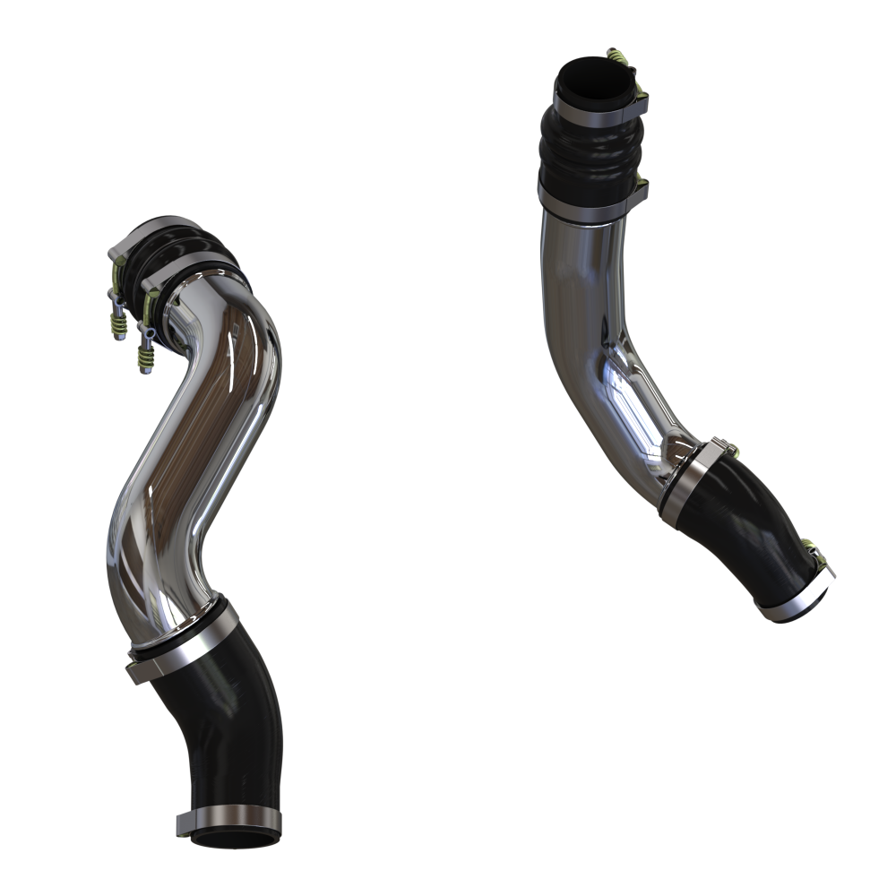 S&B Filters Intercooler Pipe and Boot Set, 2013-2018 Ram 2500/3500 Cummins 6.7L