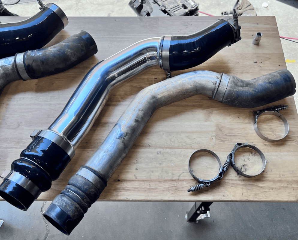 S&B Filters Intercooler Pipe and Boot Set, 2013-2018 Ram 2500/3500 Cummins 6.7L