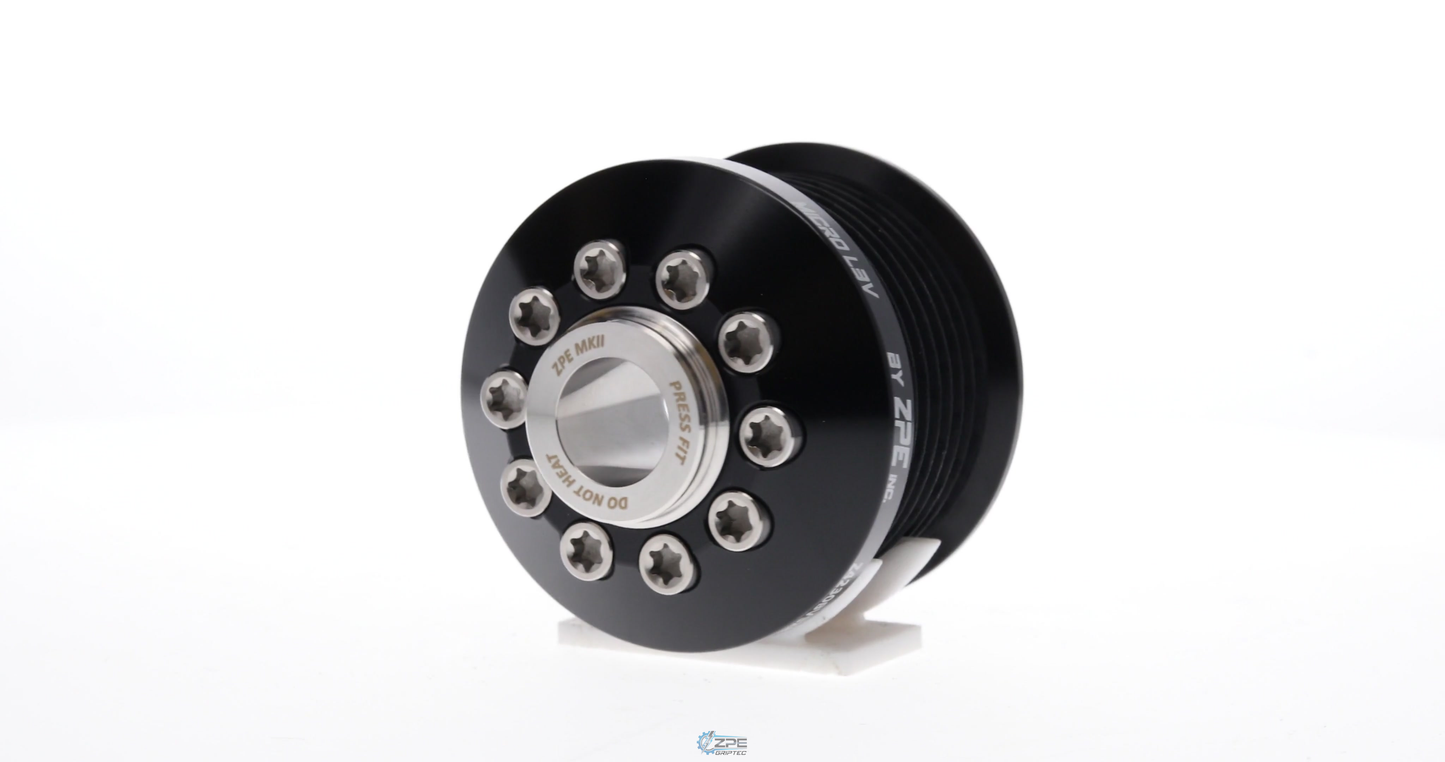 GripTec® 2pc MKII LT4 L3V Pulley & Hub Kit - 2.30"