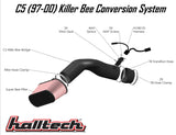 Halltech C5 Killer Bee™ II 1997-2000 C5 LS1 Cold Air Intake Package