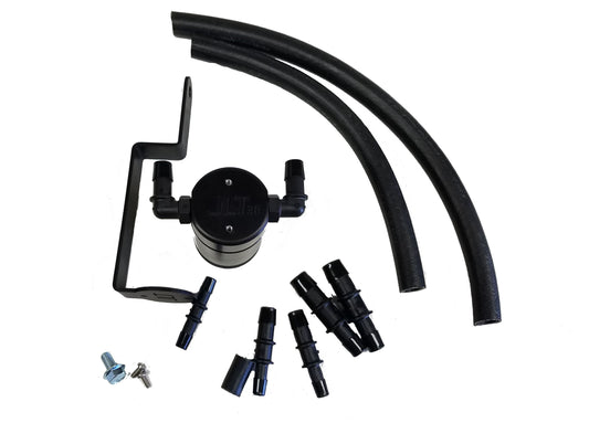 J&L Oil Separator 3.0, Passenger Side (1999-2004 Ford Mustang GT; 2001 Ford Mustang Bullitt)