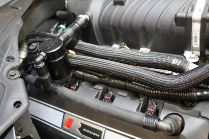 J&L Oil Separator 3.0 Passenger Side (2011-14 Mustang GT w/ Roush/Whipple/FRPP/VMP Supercharger; 2015-17 Mustang GT with Roush/VMP Supercharger)